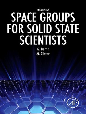 cover image of Space Groups for Solid State Scientists